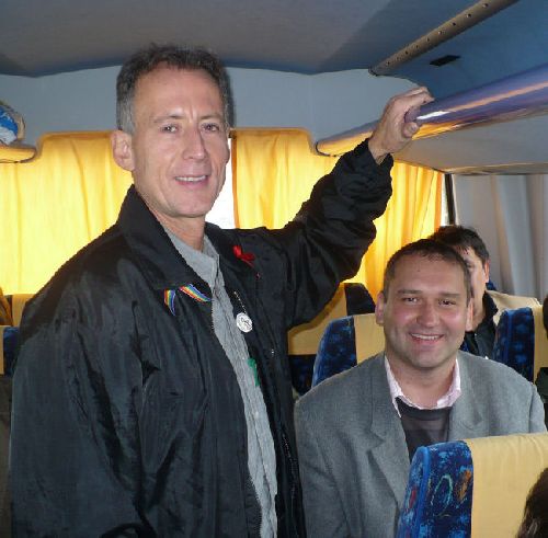 06. Peter Tatchell, left, with Nikolai Baev, Moscow gay rights campaigner, right.JPG