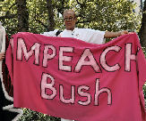 Bush Protest